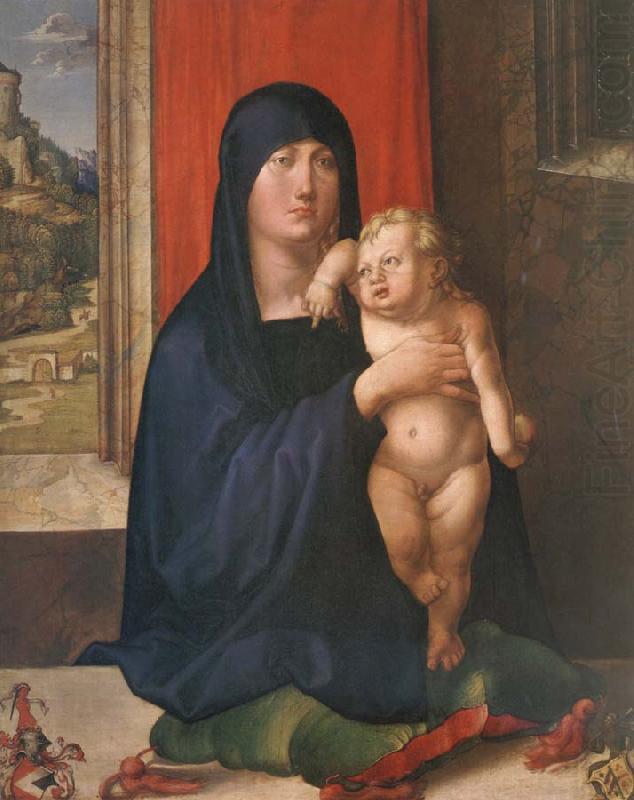 The Virgin and child at a window, Albrecht Durer